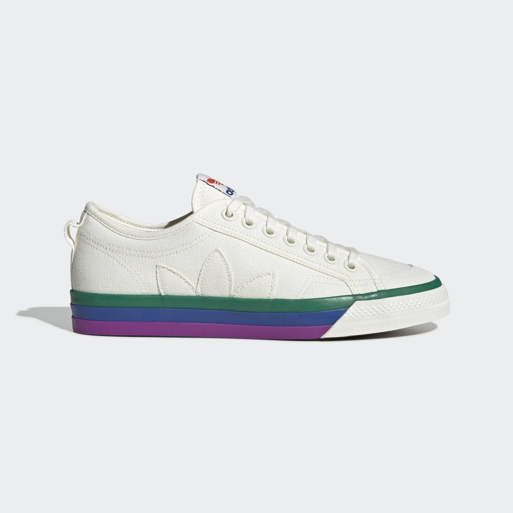 Originals Adidas Nizza Pride Barbati Romania - Albi EF2319